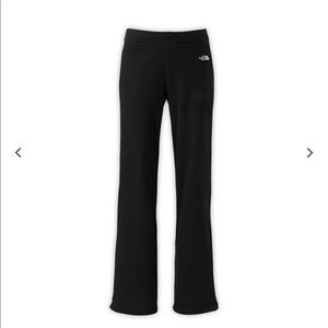 New Black Northface Microvelour sweatpants